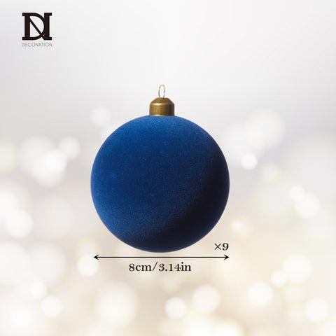DN DECONATION ornaments beside a ruler showing compact 3.14-inch size