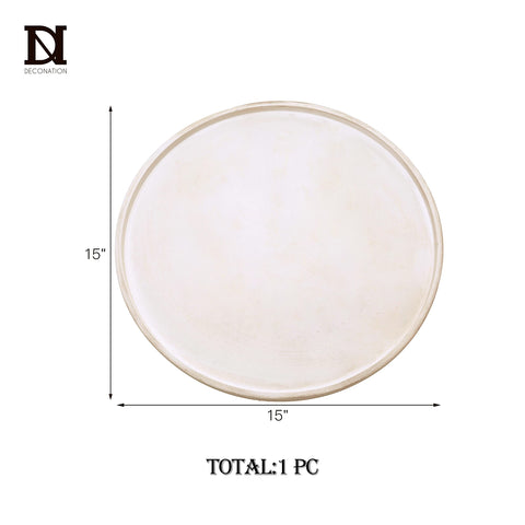DN DECONATION tray on vanity organizing makeup and small bottles neatly