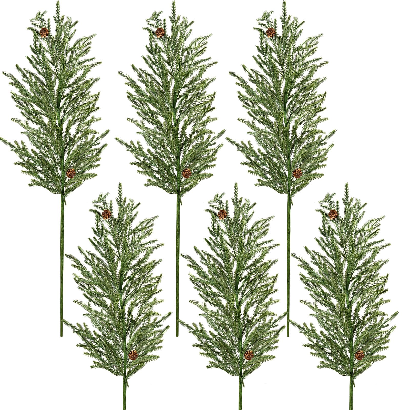 DN DECONATION stems woven into wreath and centerpiece for DIY versatility