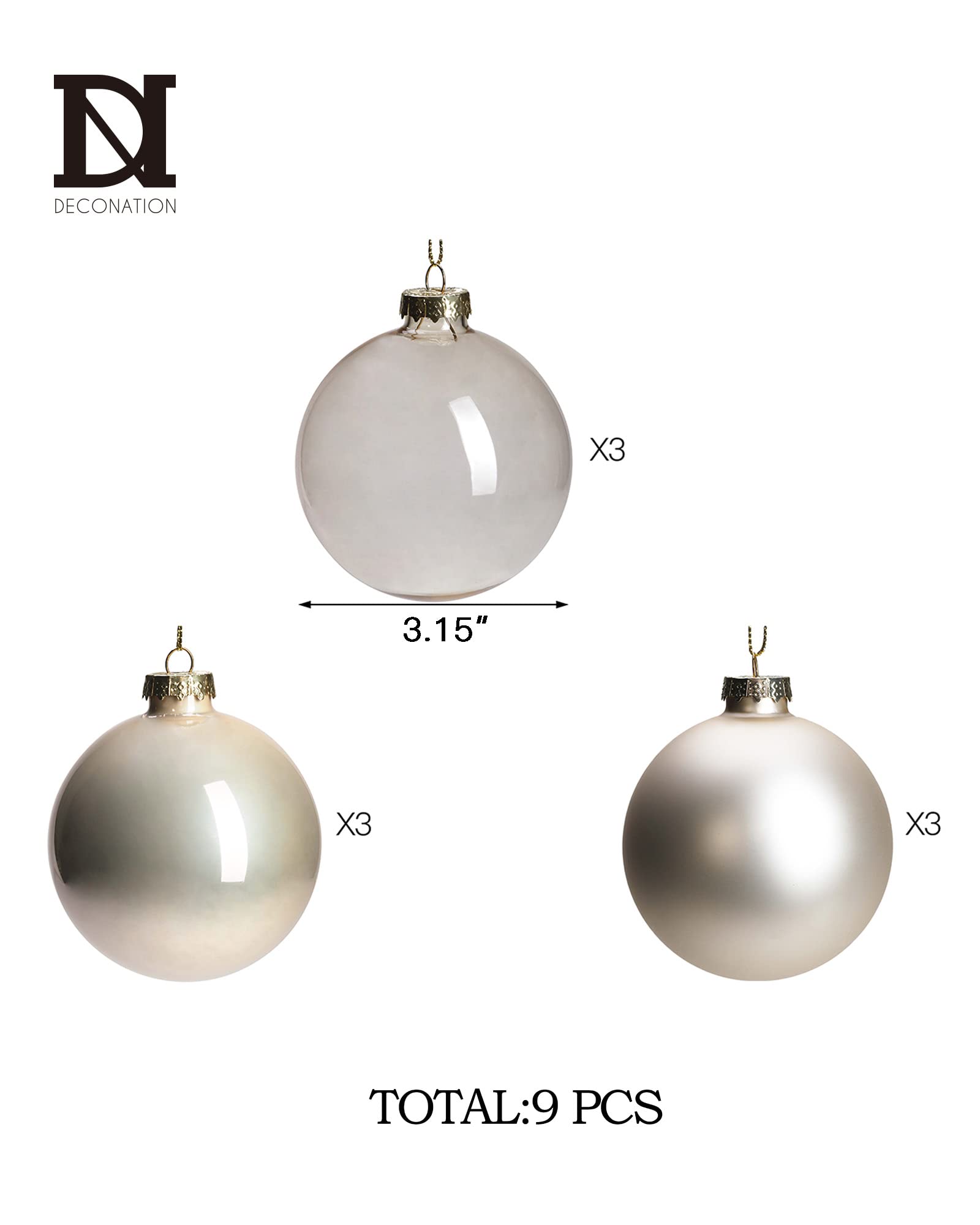 DN DECONATION used on a wreath to dress mantle or door with refined holiday style