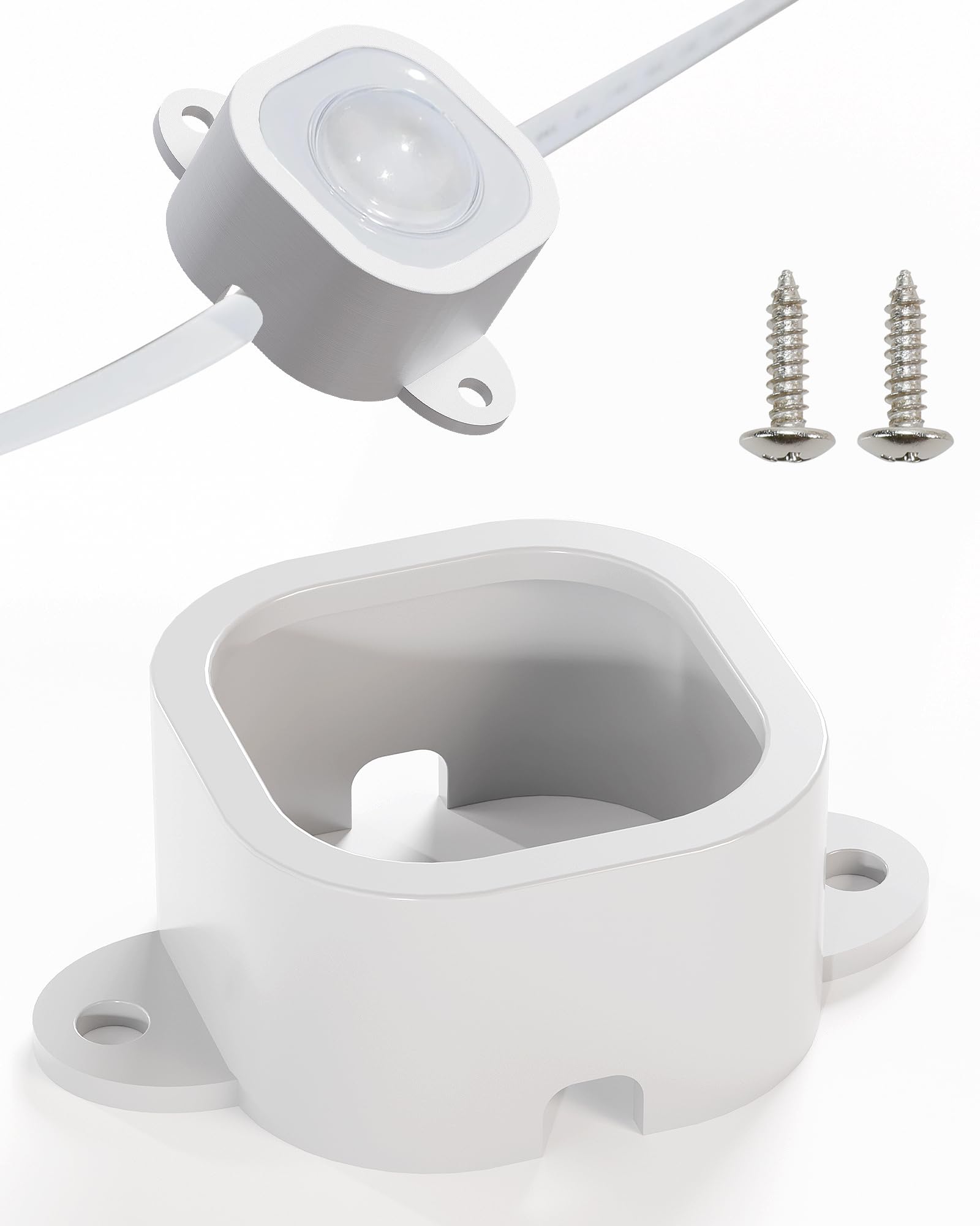 DNShorix front packaging showing 120-piece Govee H706 clip kit for secure mounting