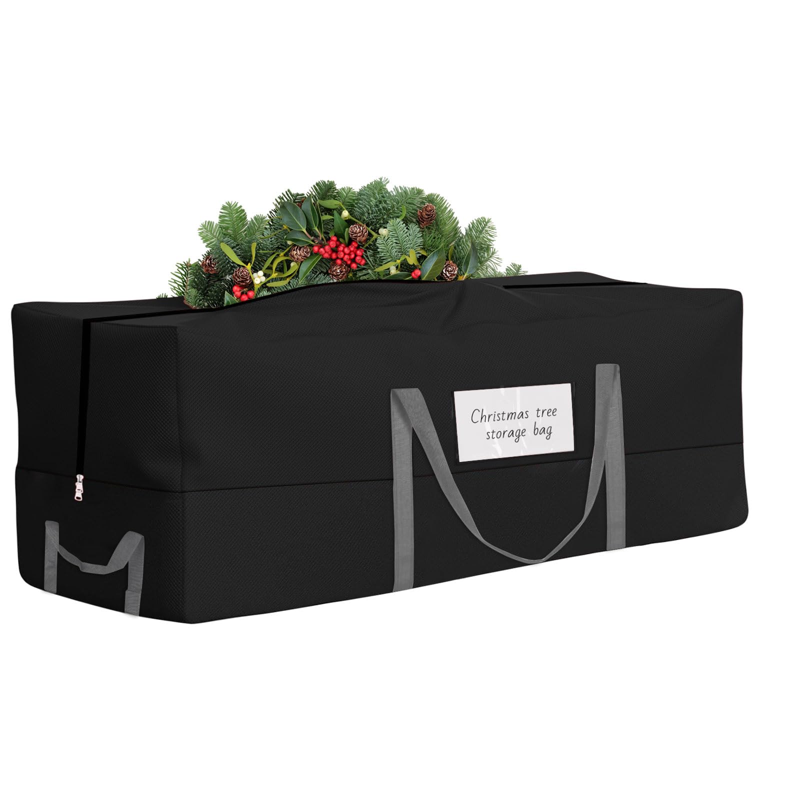 Doacpcr placed in a garage on shelving illustrating neat seasonal storage