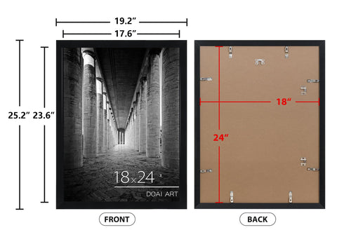 DOAI ART edge and corner detail showing durable sleek finish