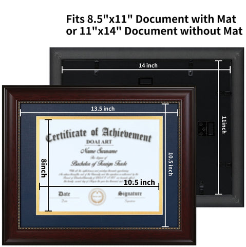 DOAI ART frame on desk easel illustrating tabletop display convenience and polished look