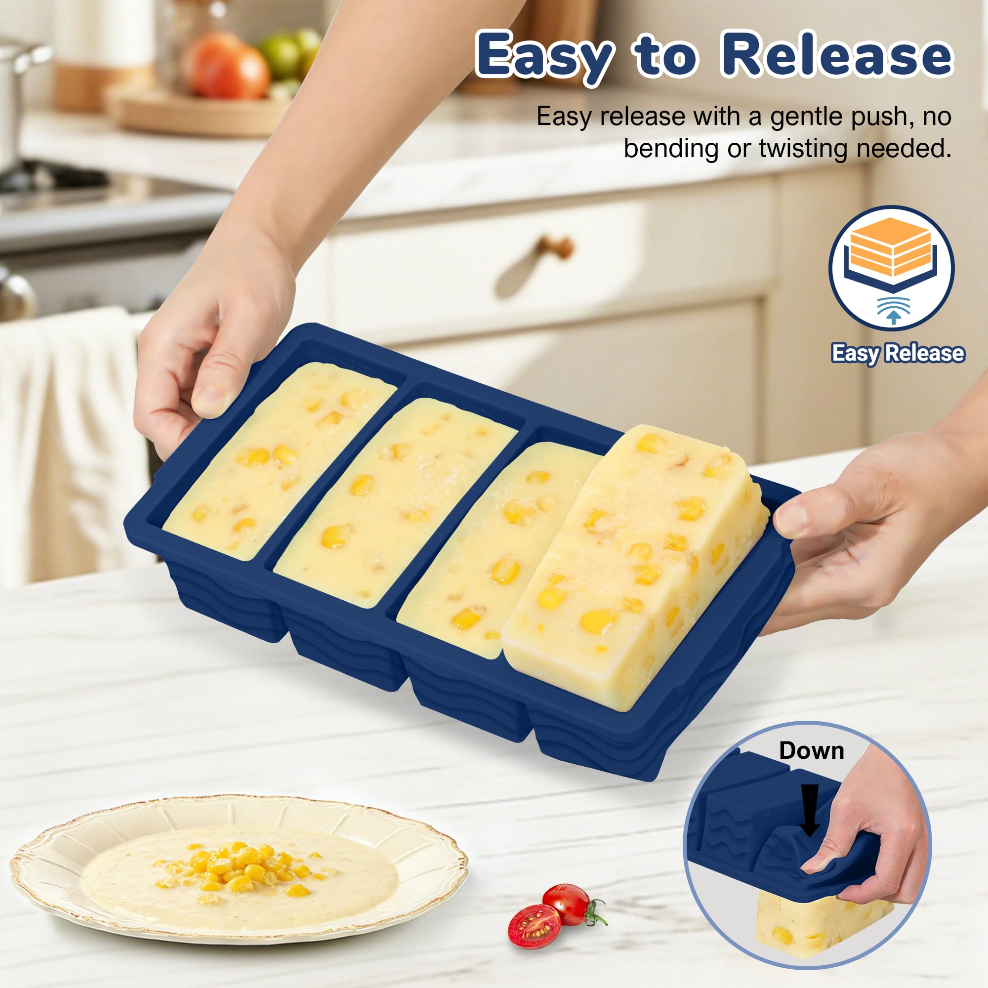 Doasuwish push-to-release demo demonstrates effortless unmolding benefit