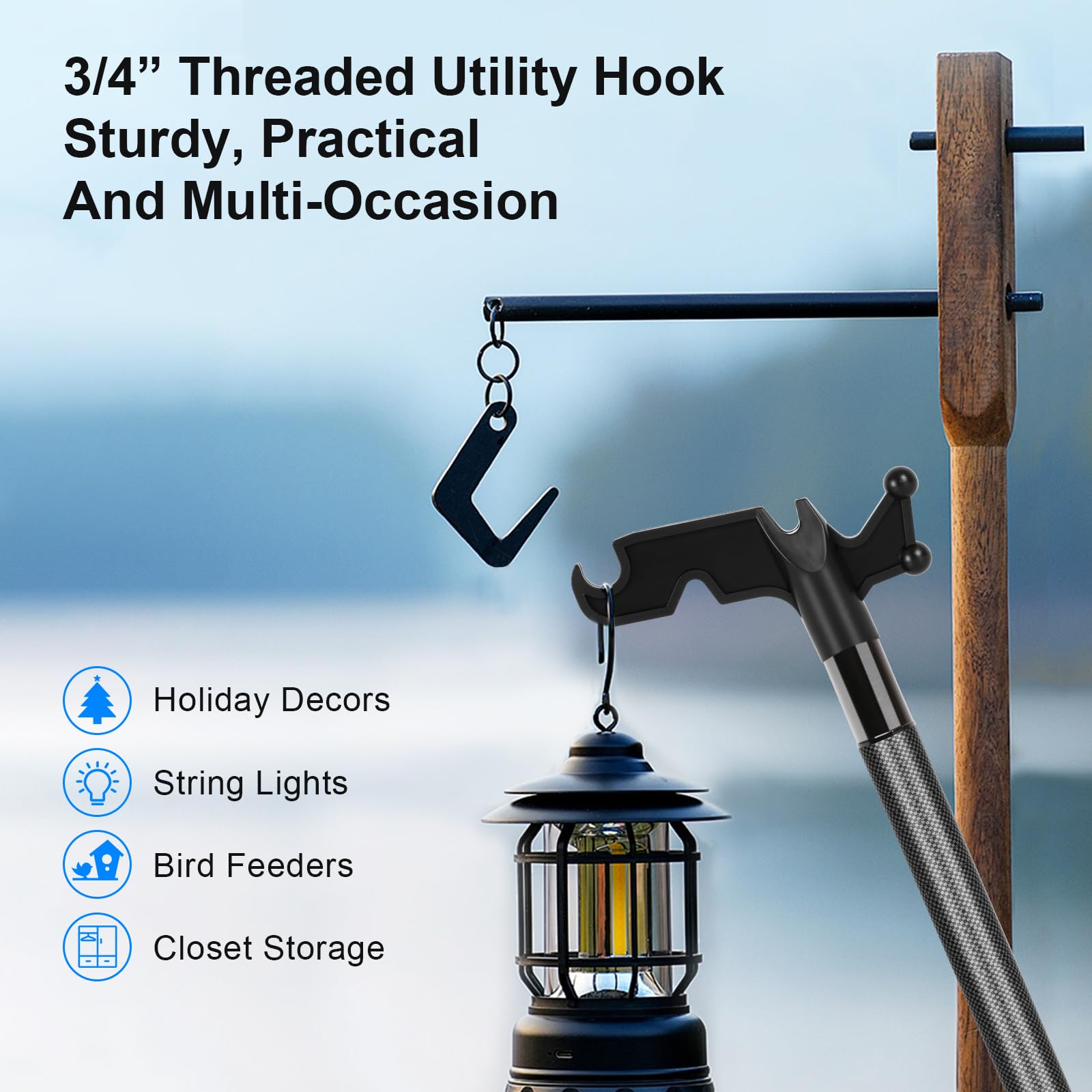 DOBEN pole with paint roller attached for versatile home projects