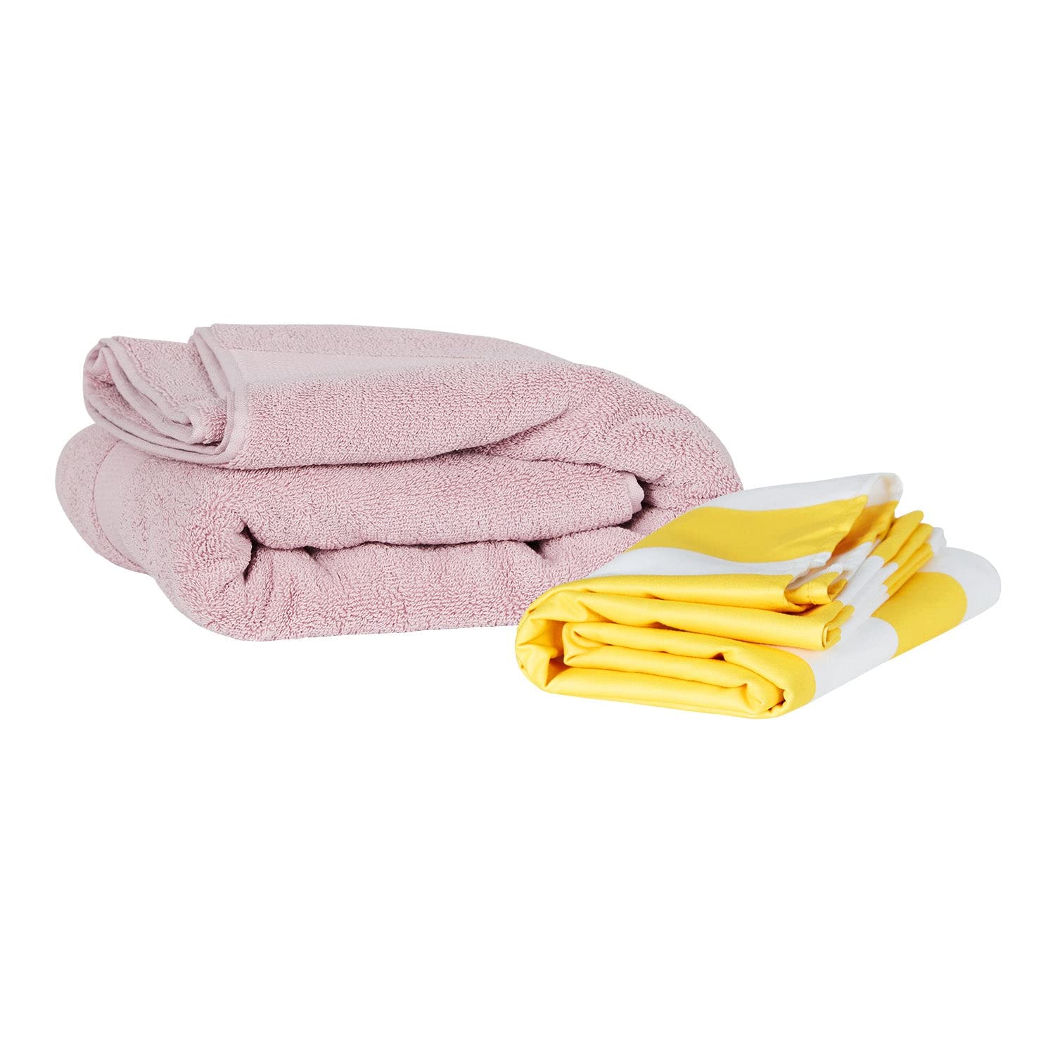 Dock & Bay towel packed inside a backpack demonstrating travel convenience and space savings