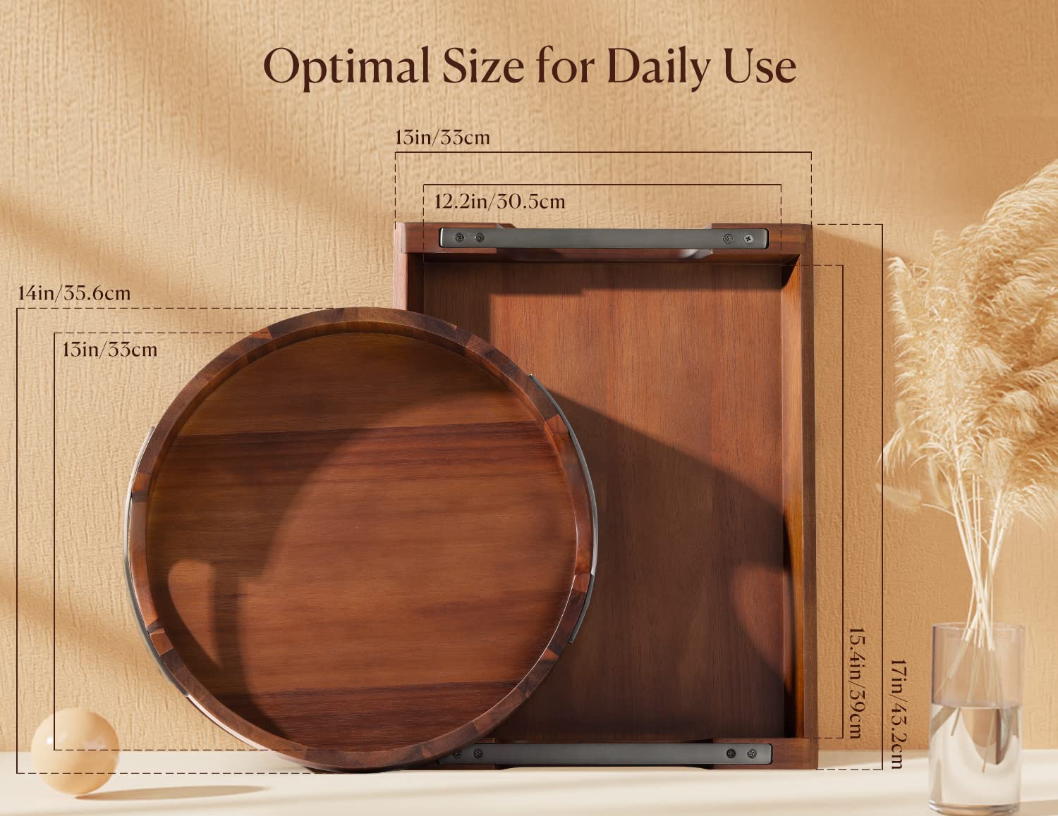 Dofira tray used to display perfume and jewelry, organizing and styling benefit