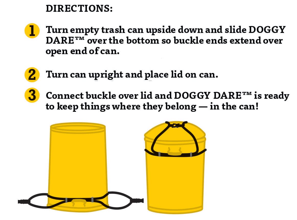 Doggy Dare close-up of heavy-duty plastic buckle for easy one-hand release