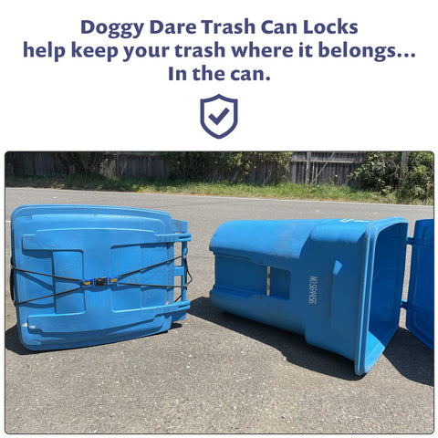 Doggy Dare next to a hand to show size and easy-install scale