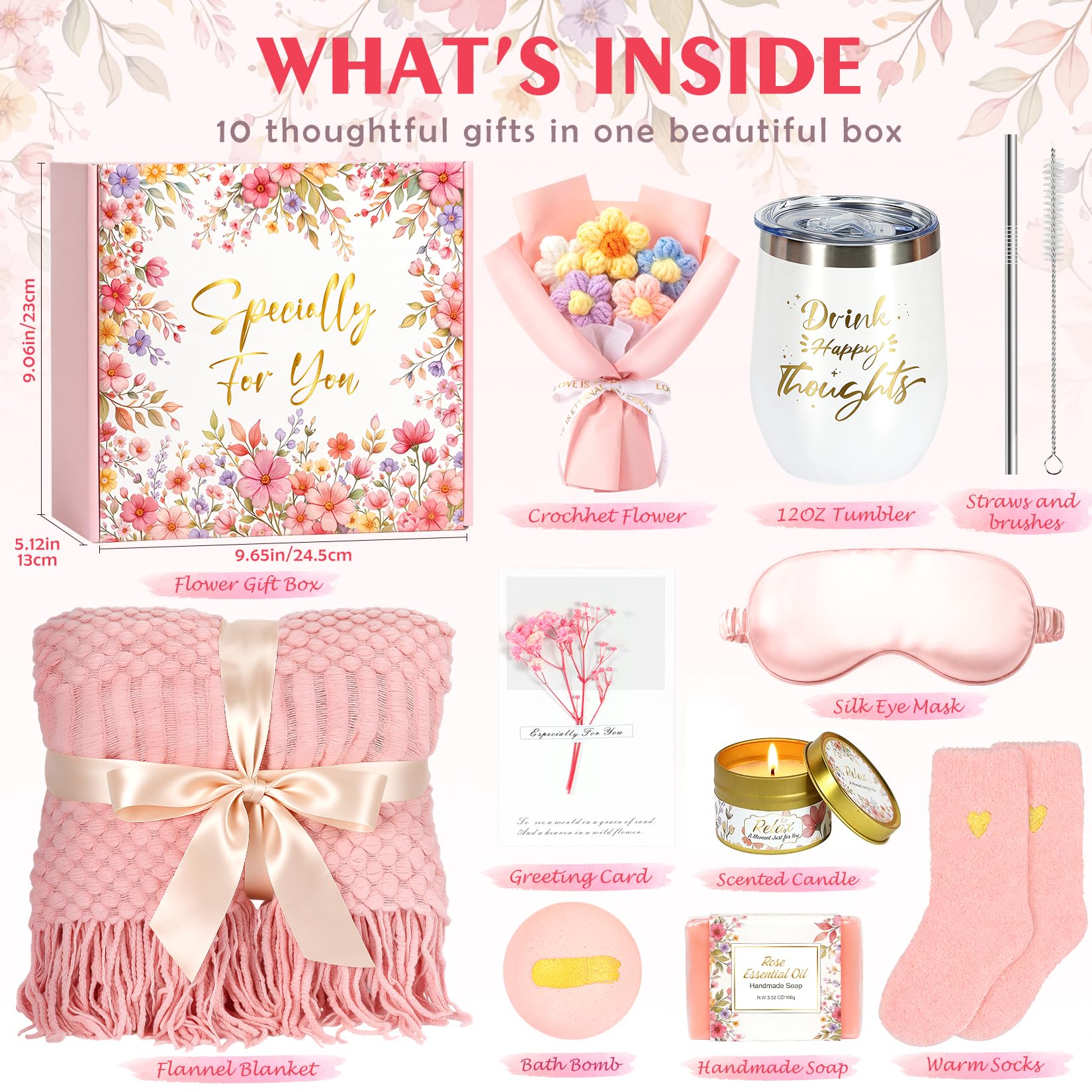 DOIOWN rose-scented candle and bath bomb close view, creating calming aroma