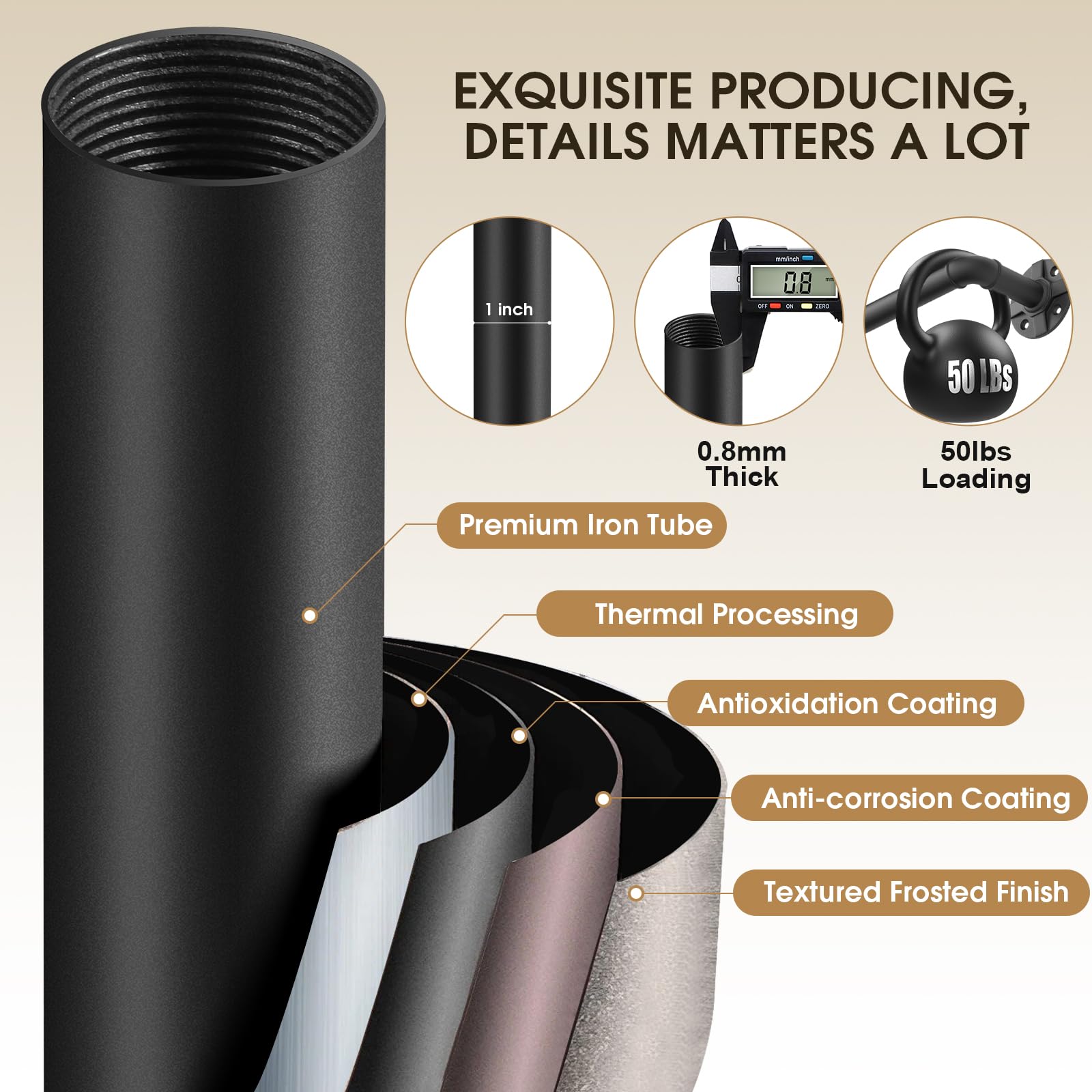 DOJUWIN ceiling-mounted rod creating room divider for flexible privacy