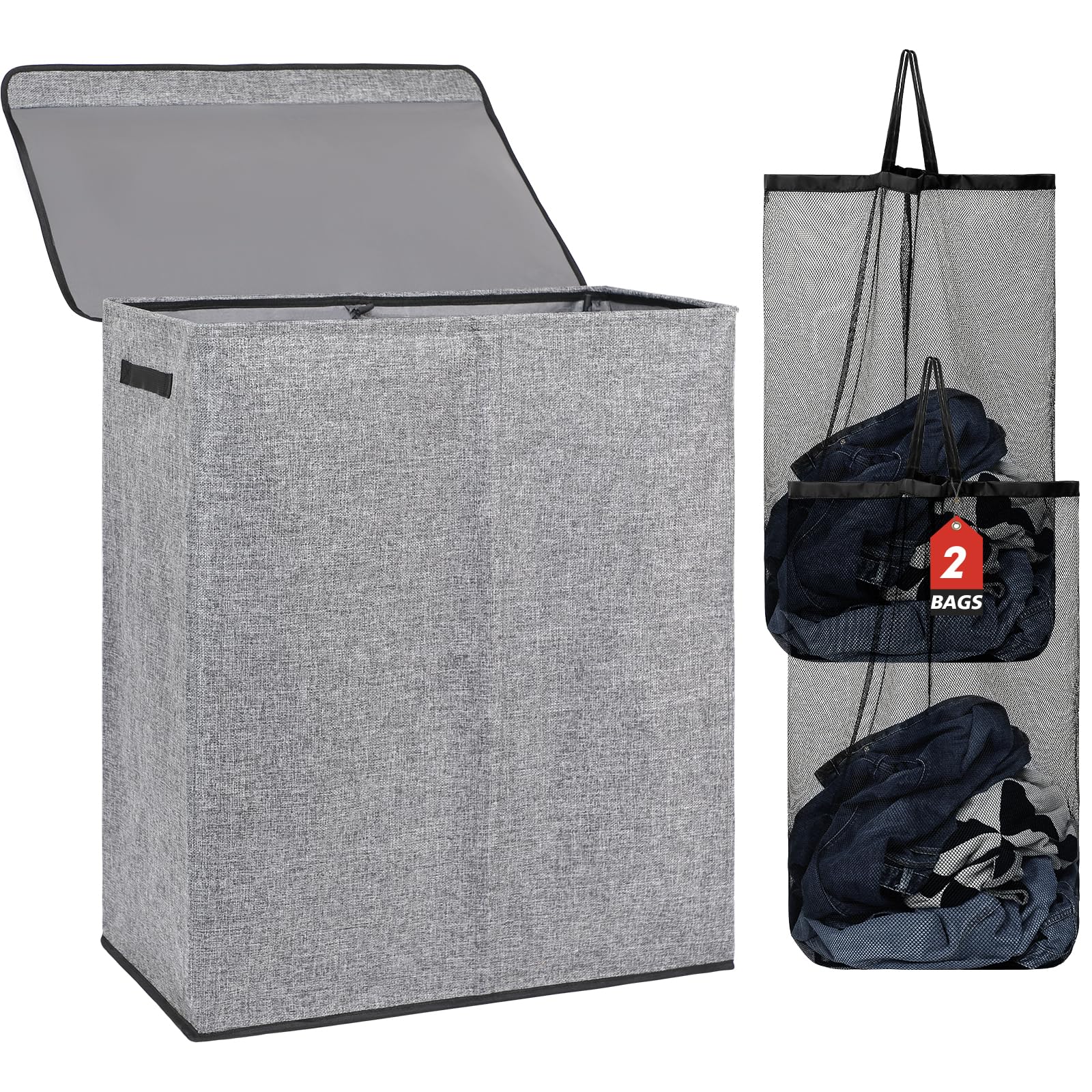 DOKEHOM front view with lid closed showing tidy storage benefit