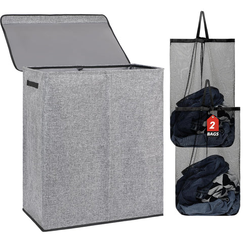 DOKEHOM front view with lid closed showing tidy storage benefit
