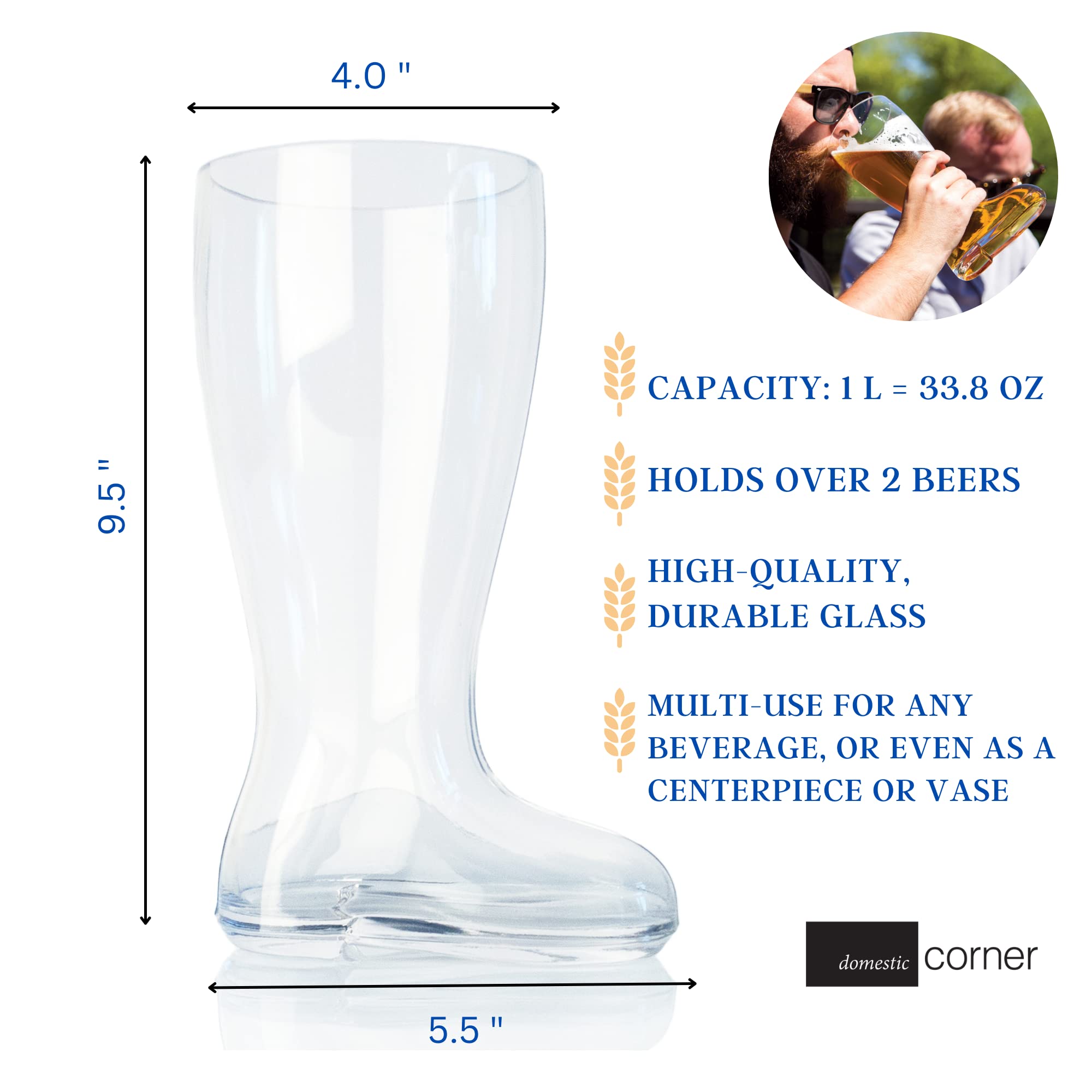 Domestic Corner Das Boot closeup of heel and toe highlighting authentic design and balance