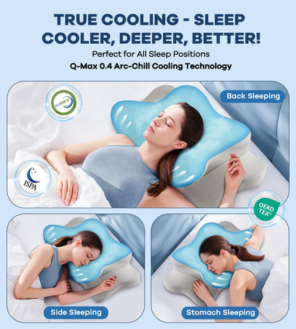 DONAMA breathable zippered cover displayed to show cooling fabric benefit