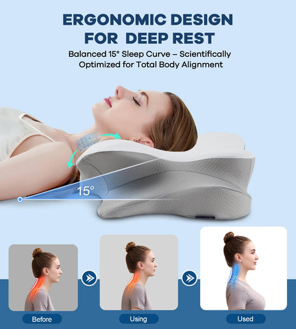 DONAMA close-up memory foam texture highlighting pressure-relieving contour