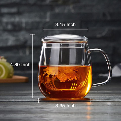 DOPUDO infuser closeup stainless mesh demonstrating fine filtration for cleaner tea