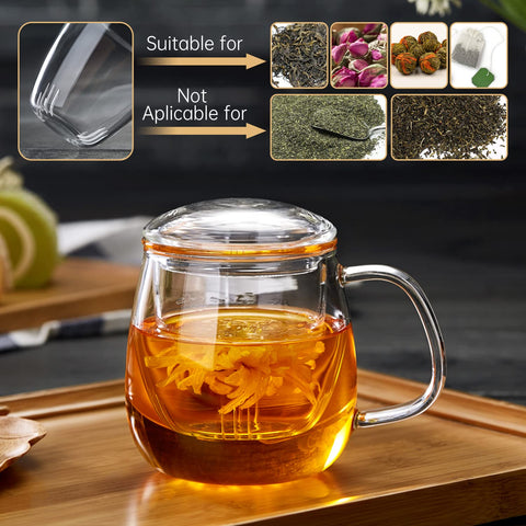 DOPUDO teacup on an office desk lifestyle shot, emphasizes convenience and style