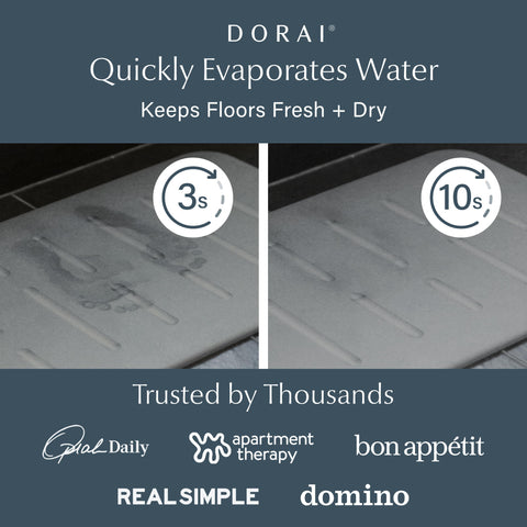 Dorai close-up of diatomaceous earth texture for fast drying benefit