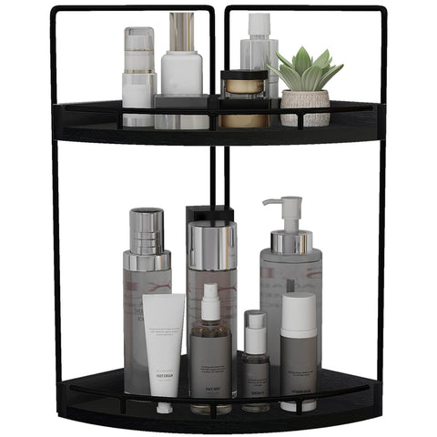 Dorhors front view vanity counter organizer showing tidy storage benefits