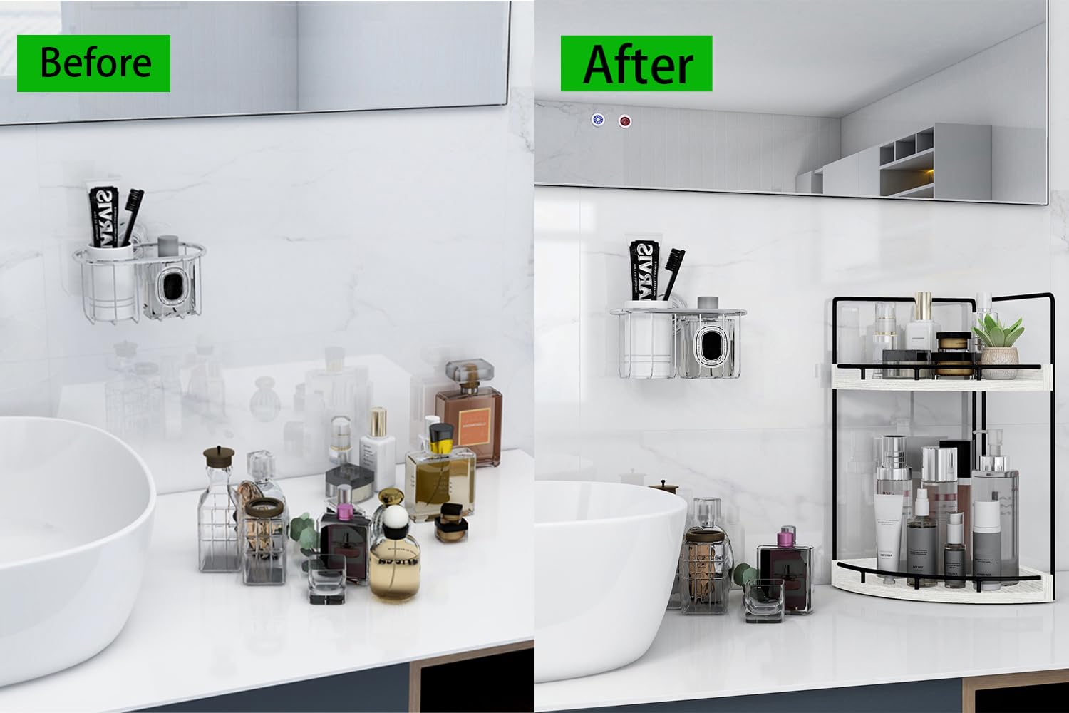 Dorhors open design image highlighting easy access to daily essentials
