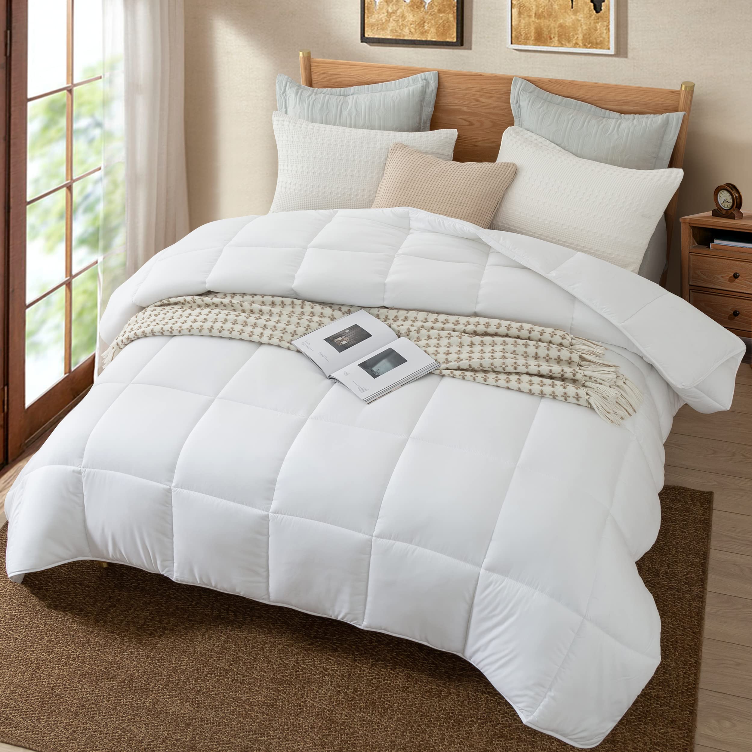 Dorrin Nessin close-up of double-brushed microfiber fabric for ultra-soft feel