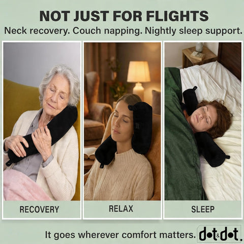 Dot&Dot black fabric detail highlighting breathable, soft cotton cover
