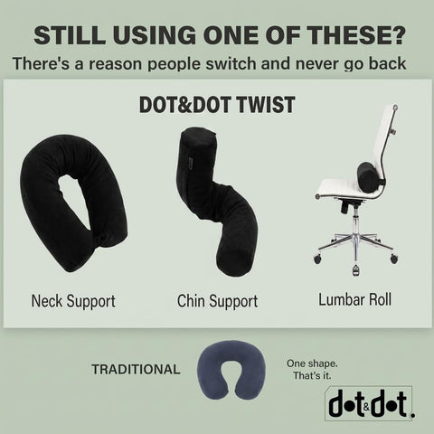 Dot&Dot compact and packed inside carry-on for easy travel storage