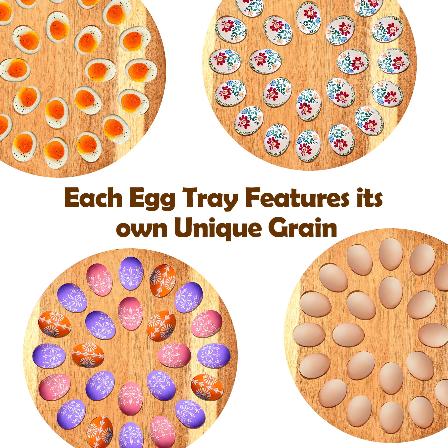 DouMmantn platter stored in refrigerator keeping eggs fresh and organized benefit