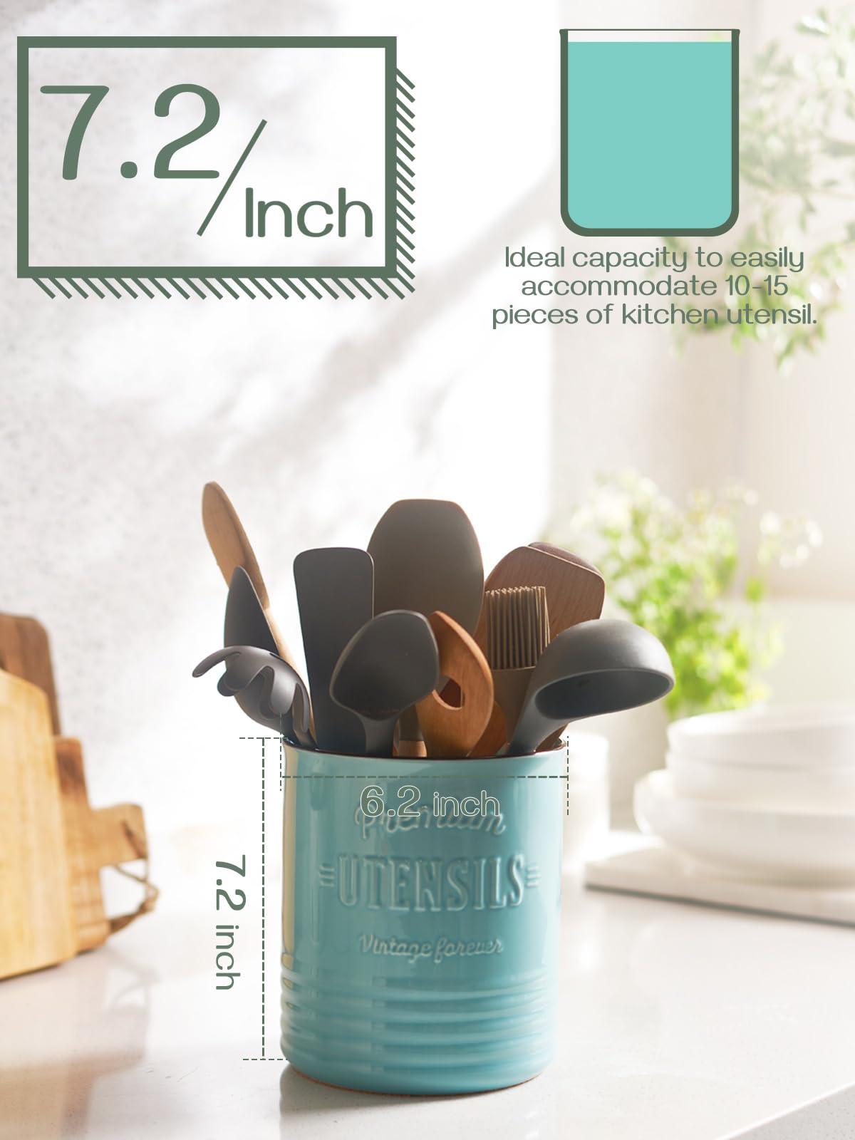DOWAN close-up of glazed ceramic and embossed lettering highlighting durable finish