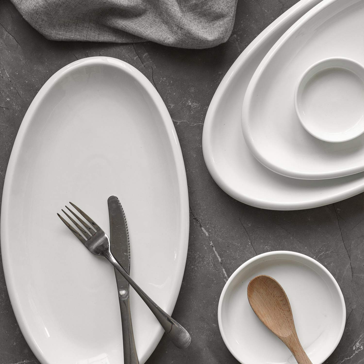 DOWAN platter loaded into dishwasher illustrating easy cleanup convenience