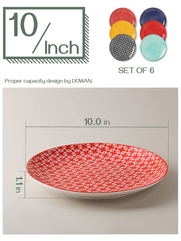 DOWAN plate in use with pasta to show microwave-safe convenience benefit