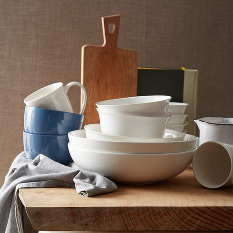 DOWAN bowls styled as a dining table centerpiece for elegant serving