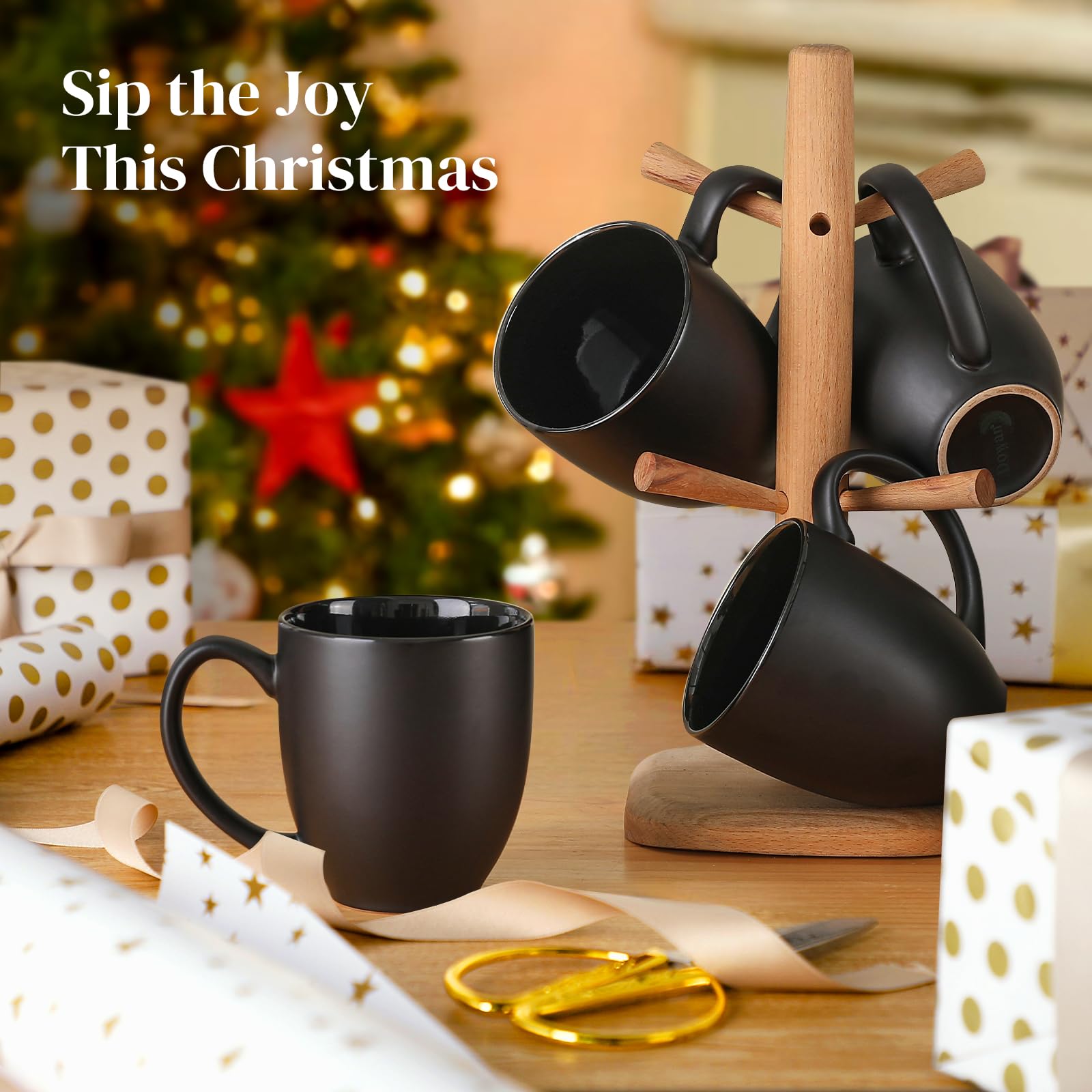 DOWAN mugs gift wrapped presentation showing ready-for-gifting appeal