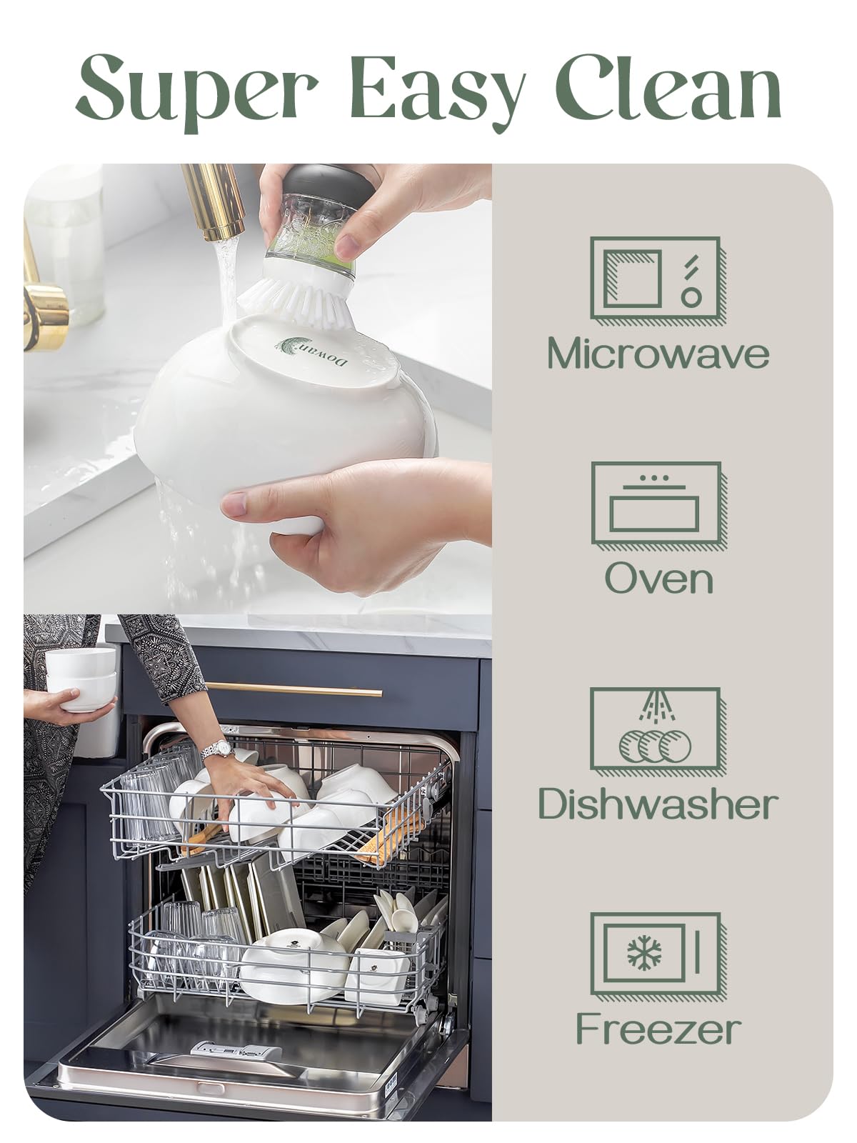 DOWAN packaging with EPE foam ensuring safe delivery and protection