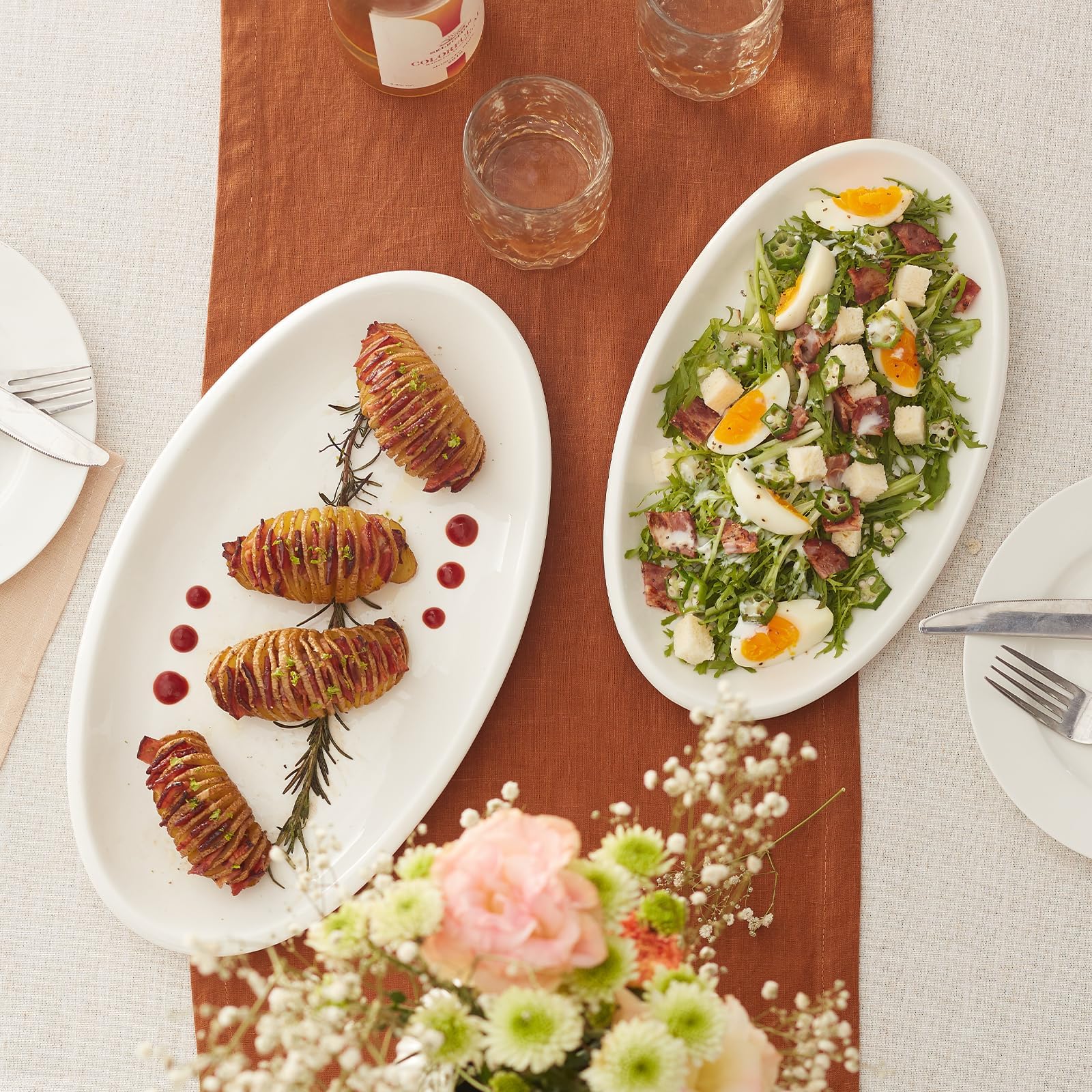 DOWAN platters in dishwasher showing easy cleanup and durable construction