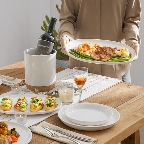 DOWAN platter serving whole roasted fish illustrating attractive food presentation benefit