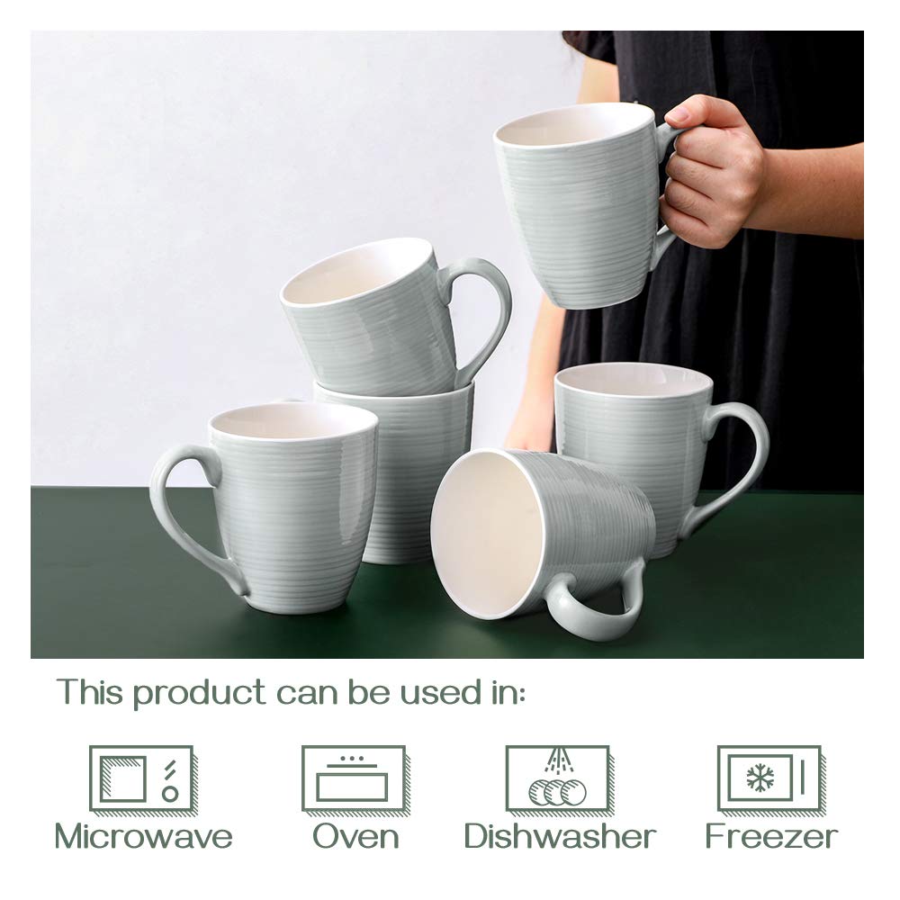 DOWAN size comparison with 12oz mug showing larger volume advantage