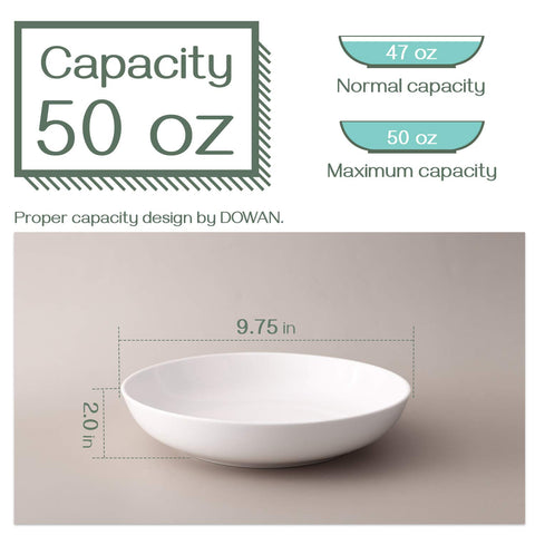 DOWAN bowls stacked compactly to save cabinet space and stay organized