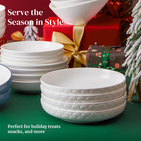 DOWAN bowls set on holiday table showing versatile styling benefit