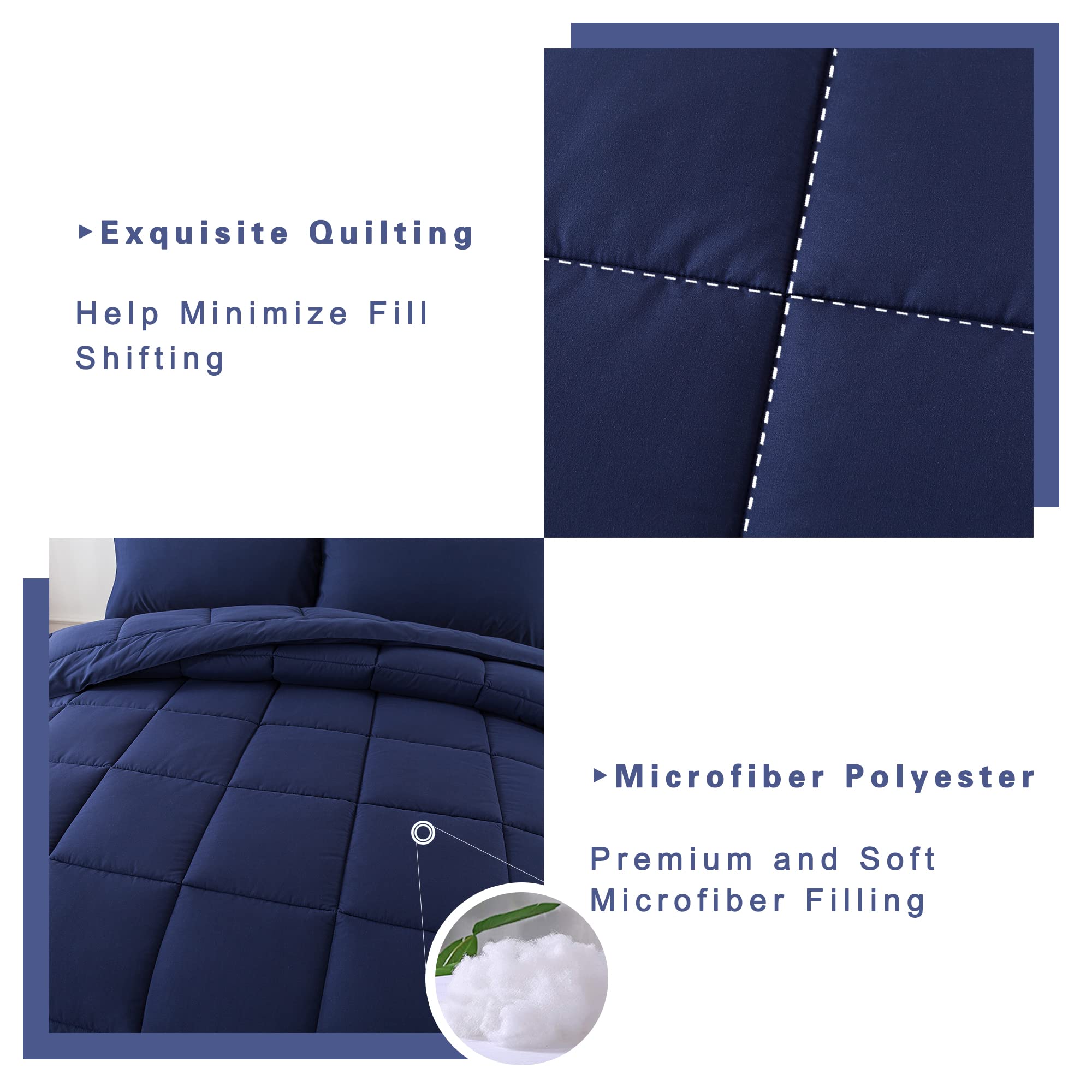 DOWNCOOL two pillowcases folded to show stitching and coordinated design for polished bed