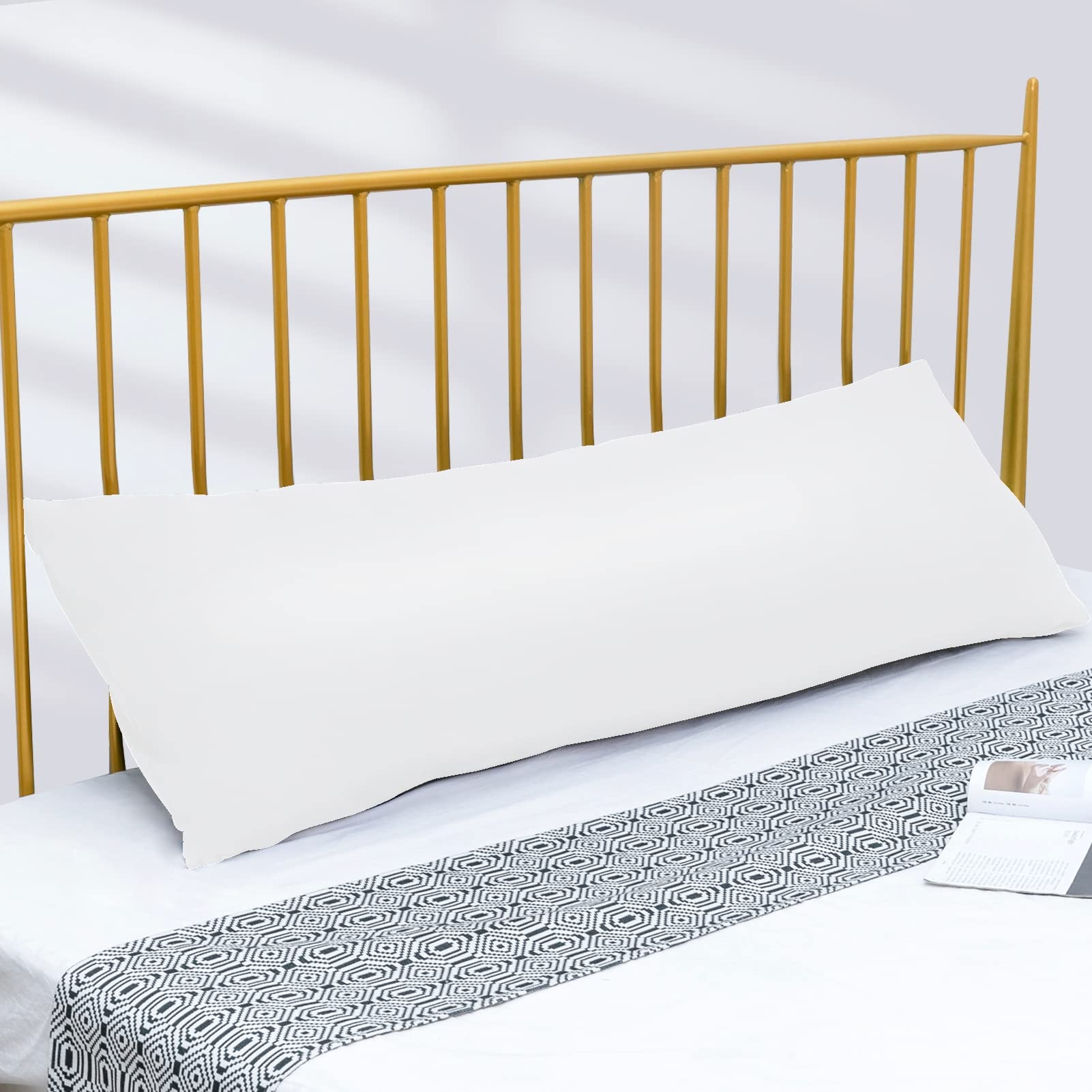 DOWNCOOL microfiber cover close-up highlighting soft texture and breathable comfort