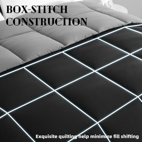 DOWNCOOL sewn corner loop close-up, secures insert to duvet cover for stability