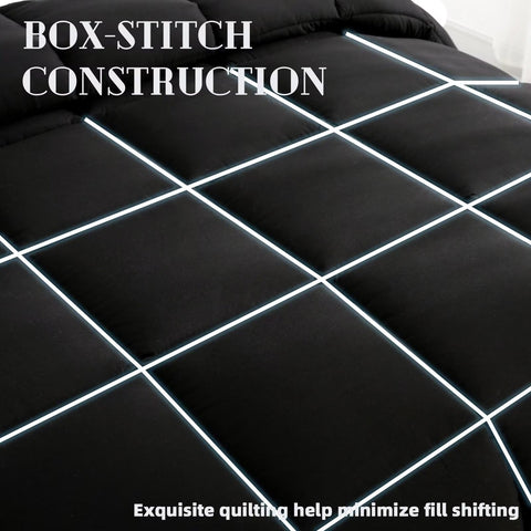 DOWNCOOL sewn corner loops close-up securing the insert inside a duvet cover