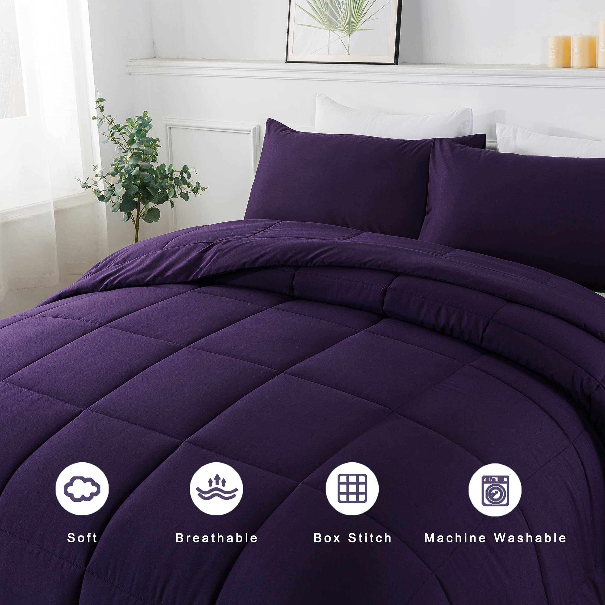 DOWNCOOL corner tab detail demonstrating secure attachment to a duvet cover benefit