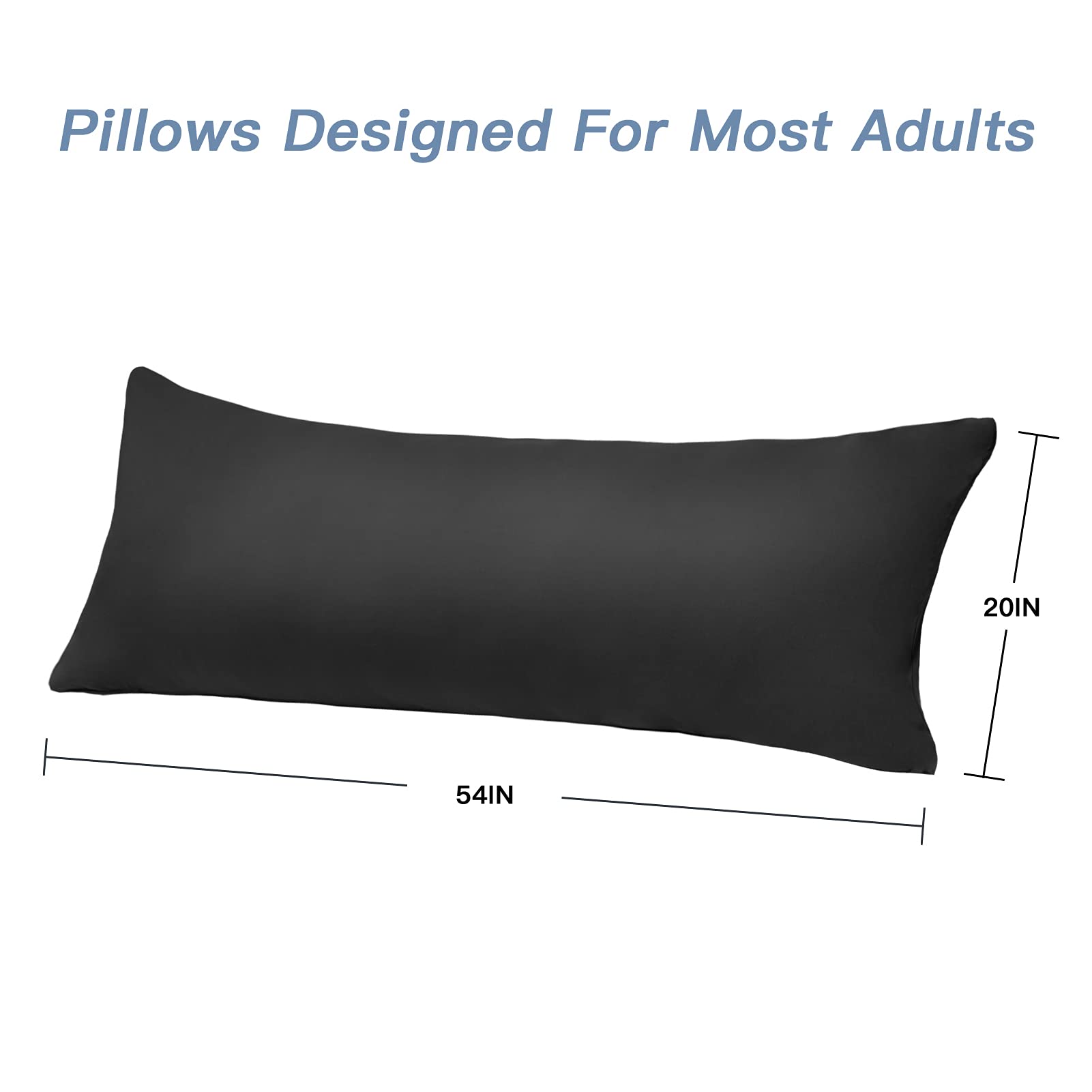 DOWNCOOL side profile displaying full 20x54 length for full-body support