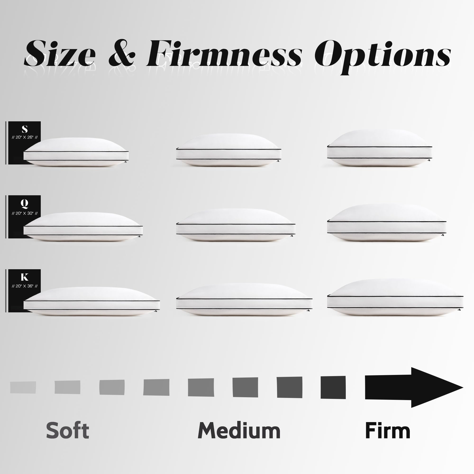 DOWNSTORIA cross-section of down and Airyfil layers illustrating balanced comfort