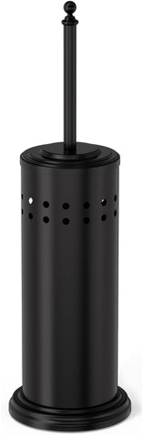 DOWRY front view of black plunger and holder showing neat silhouette and easy access