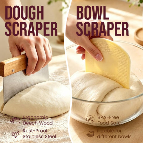 DOYOLLA scoring lame detail, illustrates precise scoring for controlled oven spring